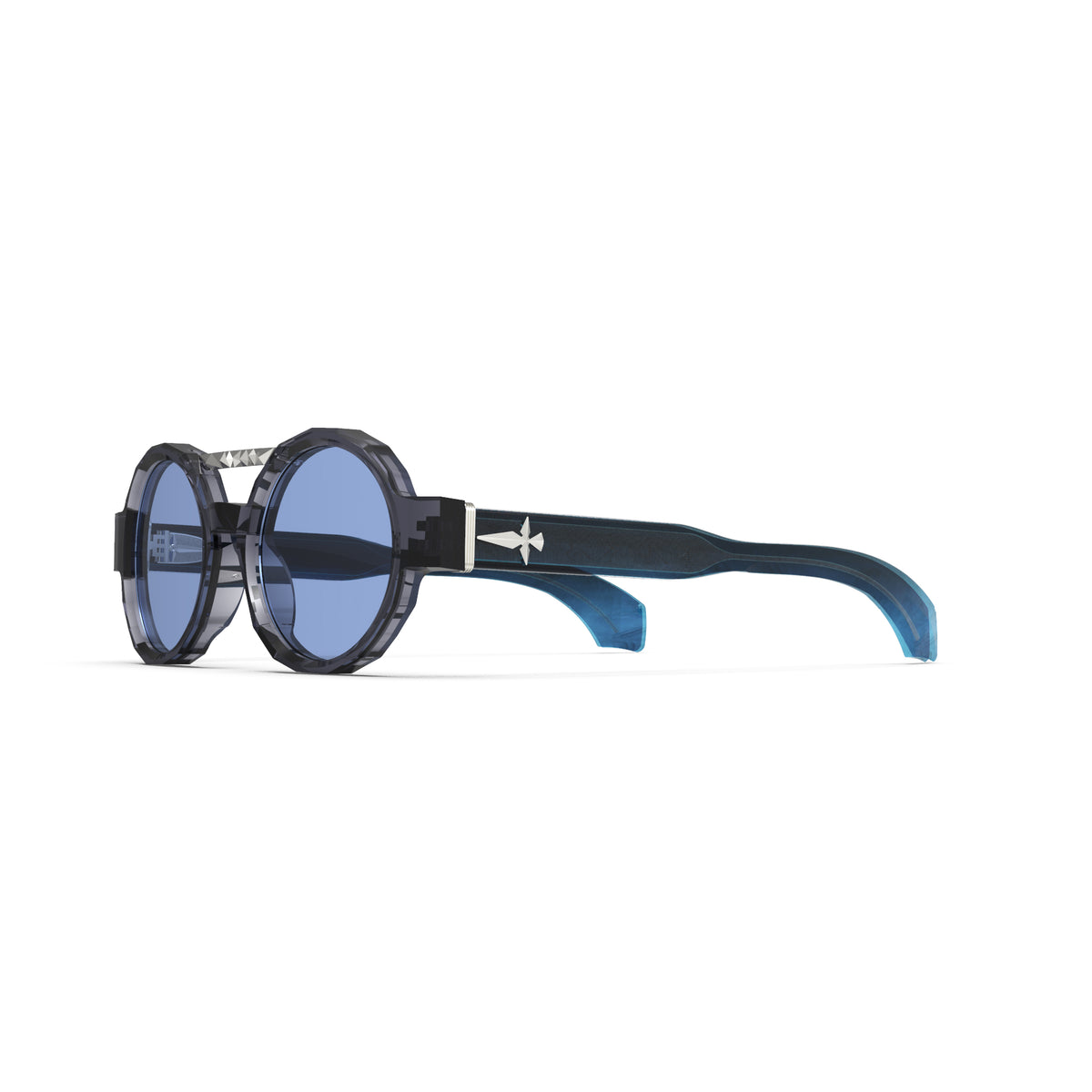 GAZE - Matte Dark Grey / Blue